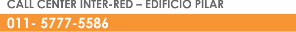 teléfono call center inter red pilar