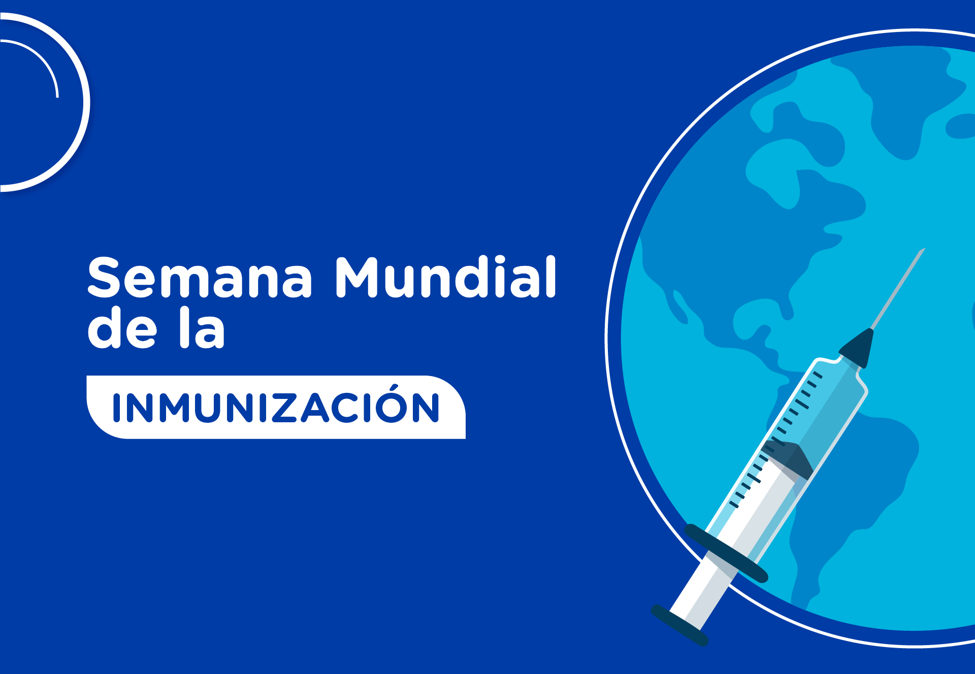 semana mundial de la inmunización